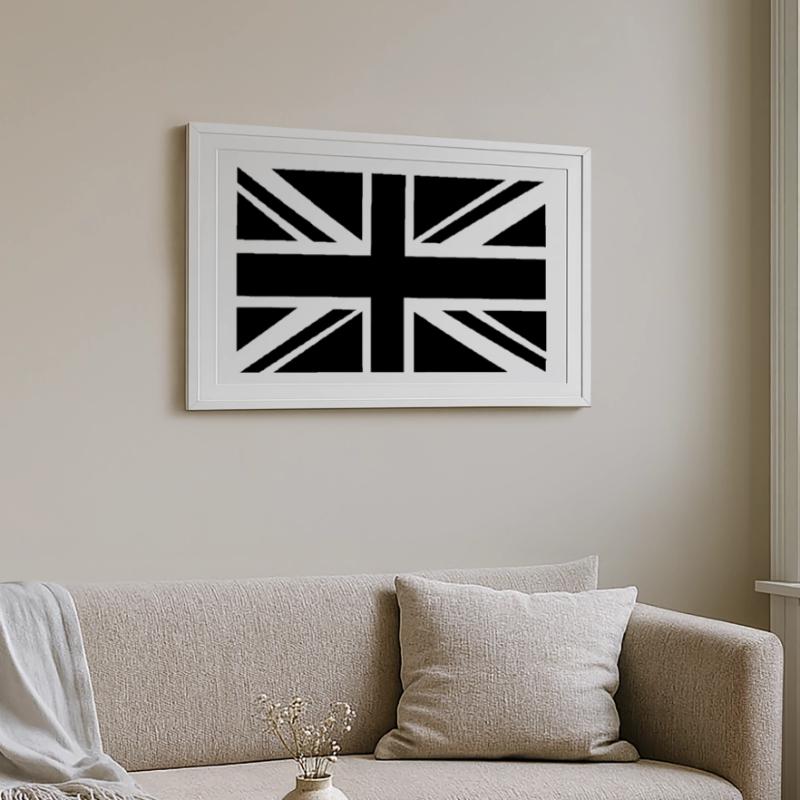 British Flag Framed poster (69 × 49 cm)