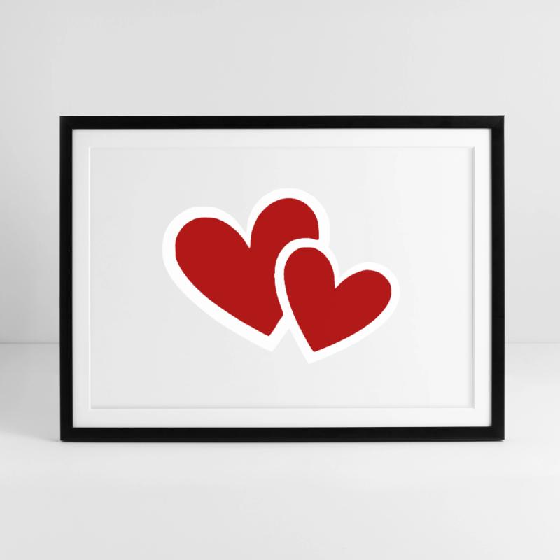 Muttertags Geschenk Mutter Muttertag Geschenkidee  Gerahmtes Poster (69 × 49 cm)