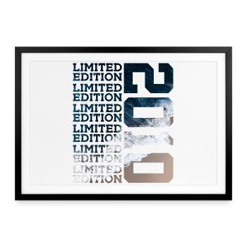 LIMITED EDITION 2010 16 JAHRE 16. GEBURTSTAG - Gerahmtes Poster (69 × 49 cm) - Schwarz - Vorne