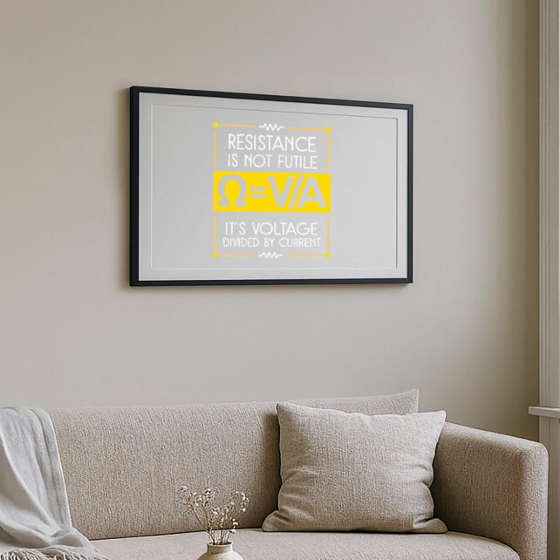Physics Physicist Physics Student Physics Teacher Framed poster (69 × 49 cm)