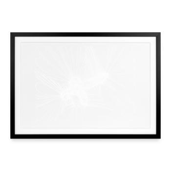Révolte - Affiche encadrée (69 × 49 cm) - noir - Devant
