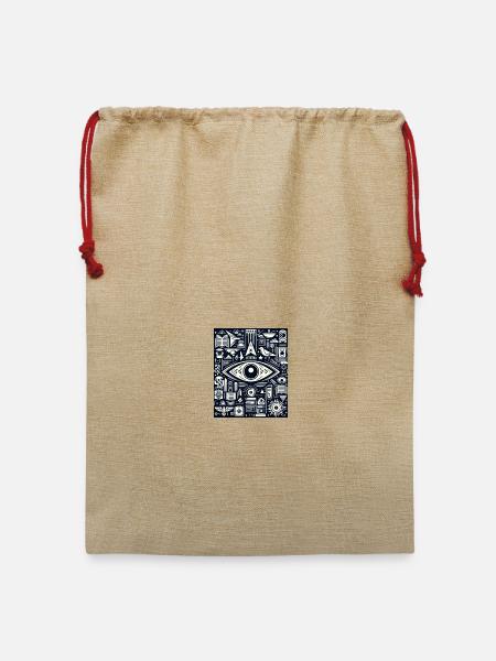 EyeTech - Jute Weihnachtssack - Beige