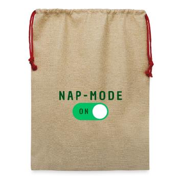 Nap Modus Aktiv - Jute Weihnachtssack  - Beige - Vorne