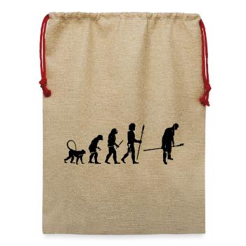 Entwicklung einer Bäckerei - Jute Weihnachtssack  - Beige - Vorne