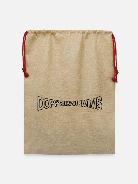 Doppelwumms WULST - Jute Weihnachtssack  - Beige
