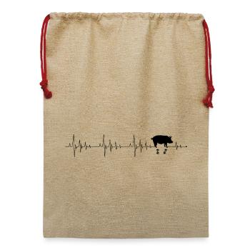Entwurf ausstehend - Jute Weihnachtssack  - Beige - Vorne