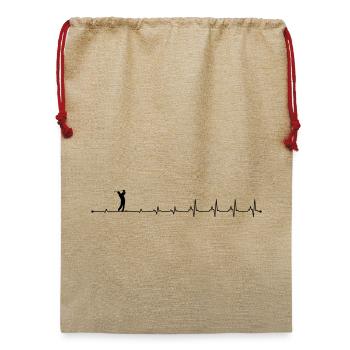 Fehler - Jute Weihnachtssack  - Beige - Vorne