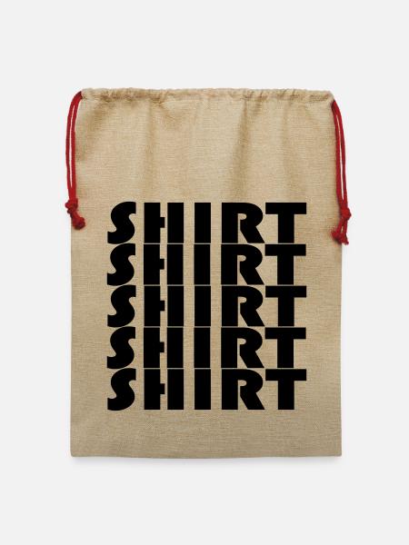 BAUHAUS SHIRT - Jute Weihnachtssack - Beige