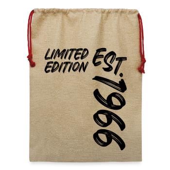 Limited Edition Est. 1966 - Jute Weihnachtssack  - Beige - Vorne