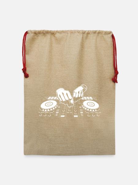 DJ - Jute Weihnachtssack - Beige