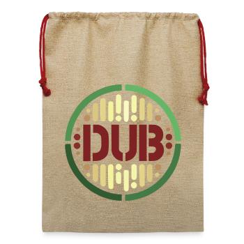Synchronisieren - Jute Weihnachtssack  - Beige - Vorne