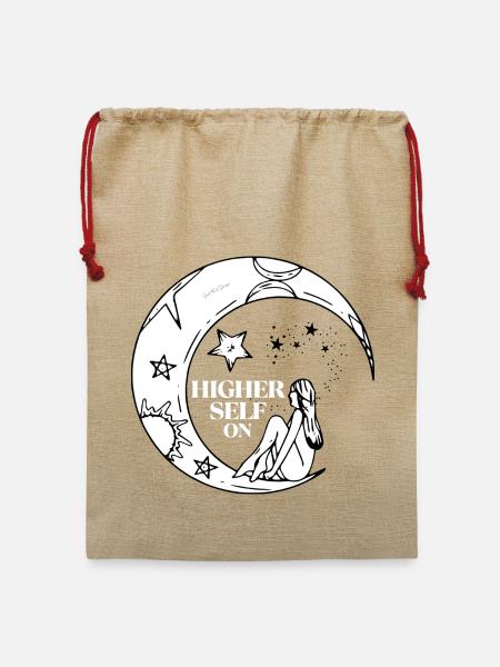 HIGHER Self - Jute Weihnachtssack - Beige