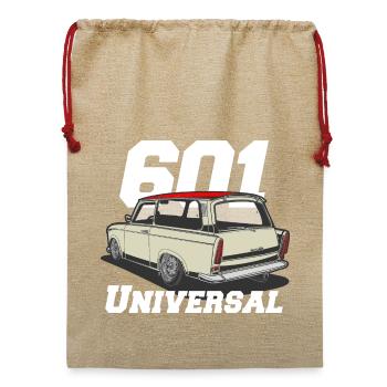 universal 601 low Trabi - Jute Weihnachtssack  - Beige - Vorne