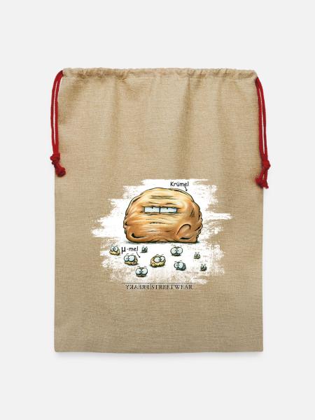 µ-mel - Jute Weihnachtssack - Beige