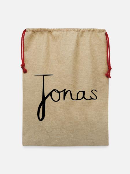Jonas - Jute Weihnachtssack  - Beige