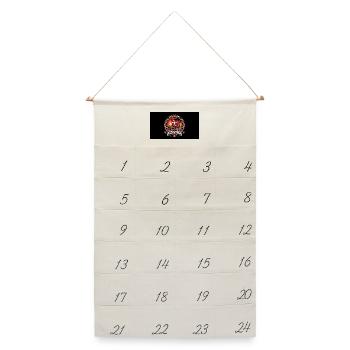 Danmark Viking Coast Heritage - Leinen Adventskalender  - Naturweiß - Vorne