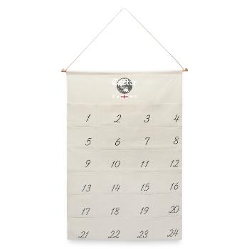 Exeter England Streetwear Reise Souvenir - Leinen Adventskalender  - Naturweiß - Vorne