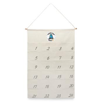 Server down Karma up IT Admin Gelassenheit T-Shirt - Leinen Adventskalender  - Naturweiß - Vorne