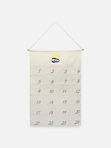 Junggesellenabschied , die Macht ist bei ihr(25) - Leinen Adventskalender - Naturweiß