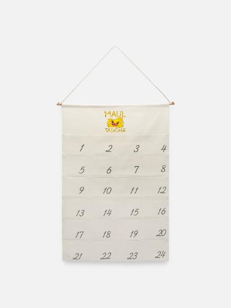 MAULTASCHEN KOSTÜM - Leinen Adventskalender - Naturweiß