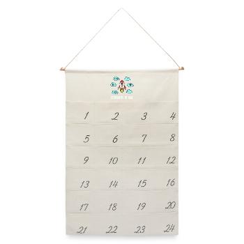 Developer Statement Css Php Java C++ Programmierer - Leinen Adventskalender  - Naturweiß - Vorne