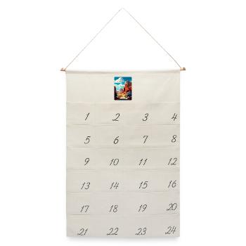 Capitol Reef Nationalpark Reiseposter Souvenir - Leinen Adventskalender  - Naturweiß - Vorne