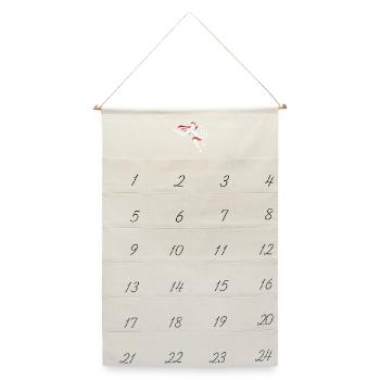 Spartan Attack Sword Shield Spartan-Maskottchen - Leinen Adventskalender  - Naturweiß - Vorne