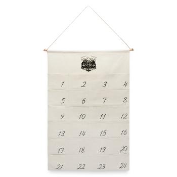 Wolfpack JGA: One Last Night of Freedom Emblem - Leinen Adventskalender  - Naturweiß - Vorne