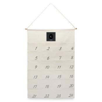 No Signal Dark Portal Streetwear - Leinen Adventskalender  - Naturweiß - Vorne