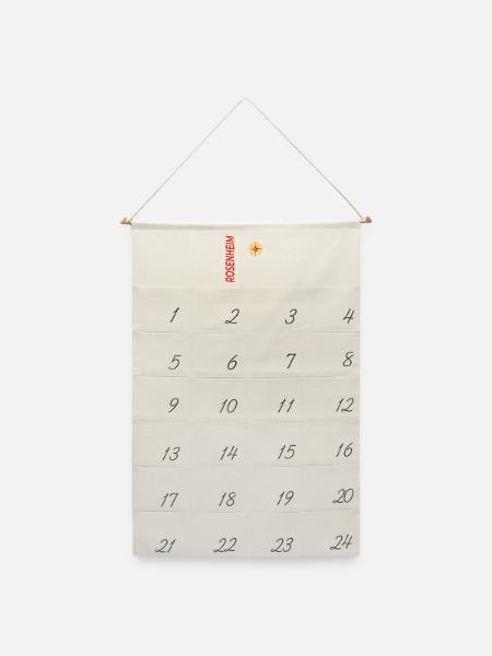 Rosenheim - Leinen Adventskalender  - Naturweiß