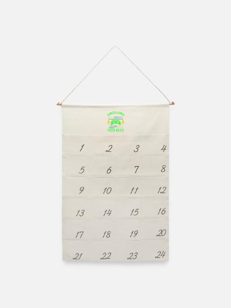 Einzelkind Complete - Loading Großer Bruder 2026 - Leinen Adventskalender  - Naturweiß
