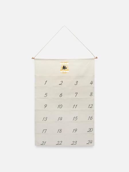 Gabelstapler Staplerfahrer - Leinen Adventskalender  - Naturweiß