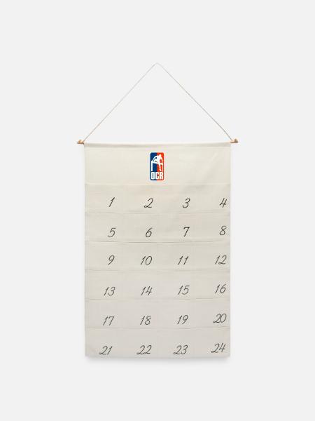 D5174F71-138D-415B-A064-3E5FBFE1FA07 - Leinen Adventskalender - Naturweiß