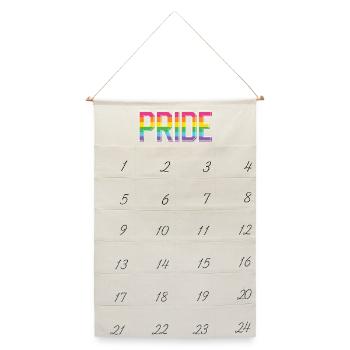 Pride Month LGBT - Pride! - Leinen Adventskalender  - Naturweiß - Vorne