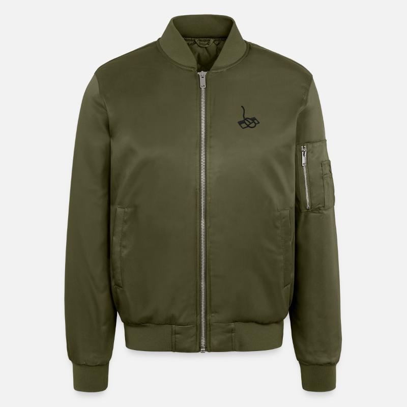 Mousepad - Unisex Bomberjacke - Khaki