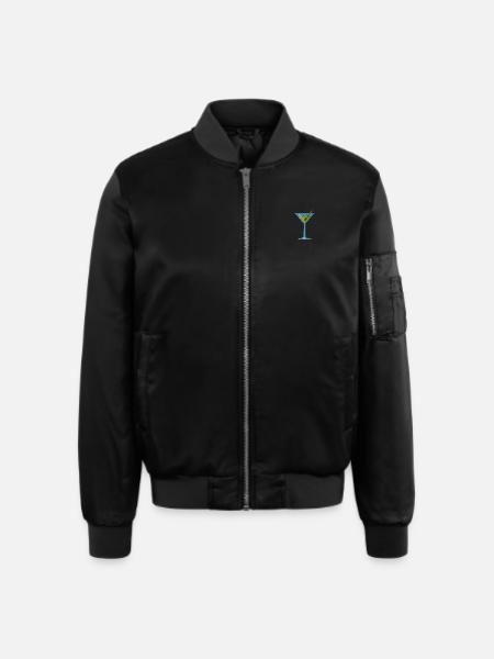 Cocktail - Blouson bomber unisexe - noir