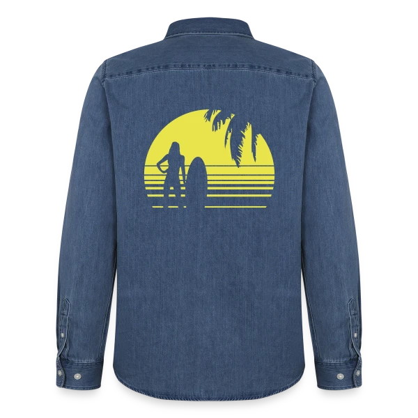 BEACH SURFING GIRL PALME 1C