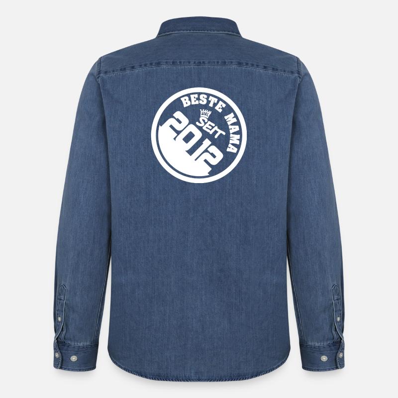 Geschenkidee 2012 - Männer Jeanshemd Organic von Stanley/Stella - verwaschenes Mittelblau 