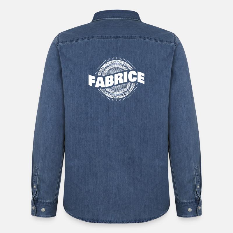 Geschenkidee Fabrice - Männer Jeanshemd Organic von Stanley/Stella - verwaschenes Mittelblau 