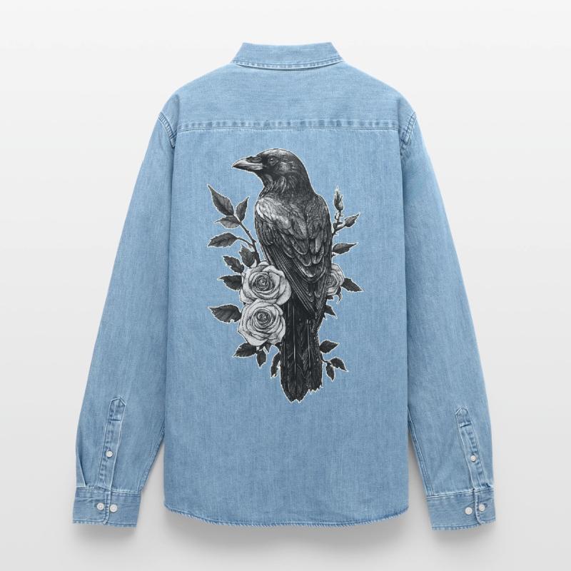 Rabe Männer Jeanshemd Organic von Stanley/Stella