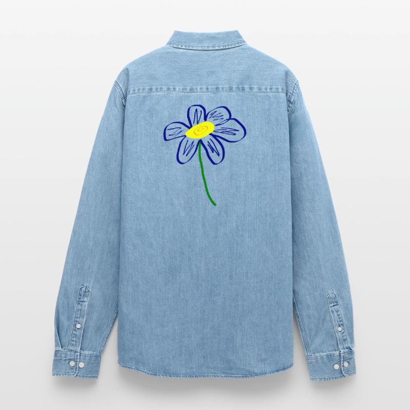 Muttertags Geschenk Mutter Muttertag Geschenkidee  Männer Jeanshemd Organic von Stanley/Stella