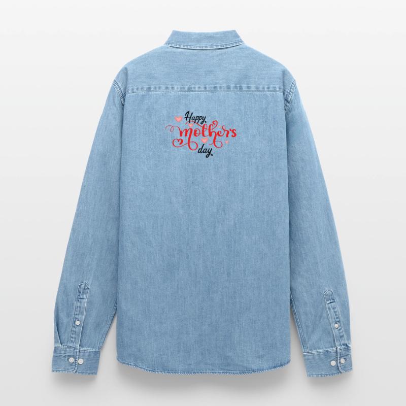 Muttertag, Muttertag, Muttertag, Muttertag, Muttertag Männer Jeanshemd Organic von Stanley/Stella