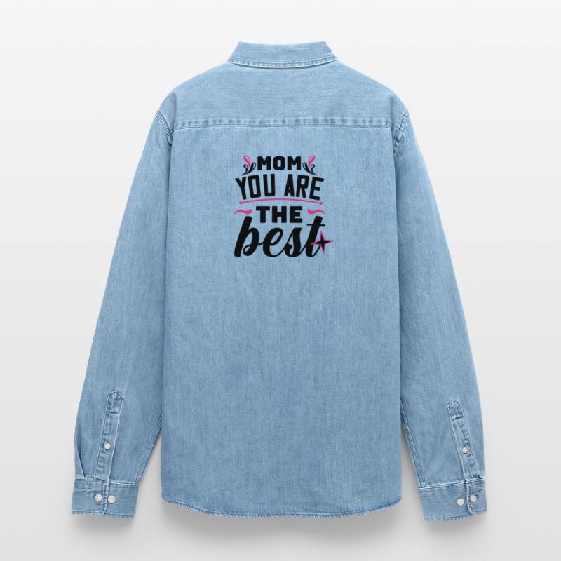 Muttertag, Muttertag, Muttertag, Muttertag, Muttertag Männer Jeanshemd Organic von Stanley/Stella