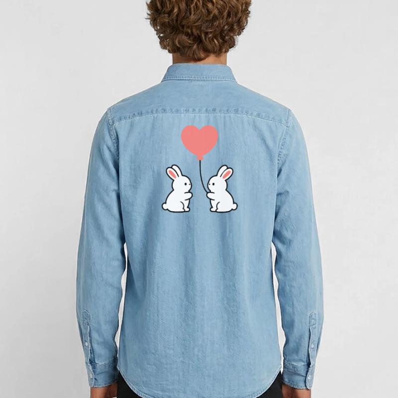 Muttertags Geschenk Mutter Muttertag Geschenkidee  Männer Jeanshemd Organic von Stanley/Stella