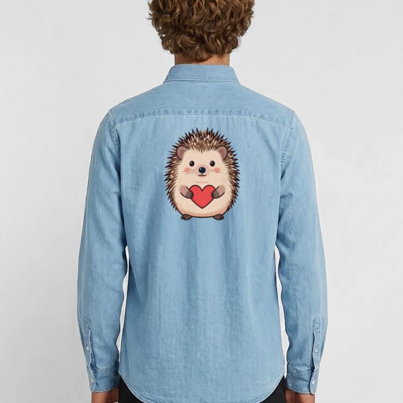 Muttertags Geschenk Mutter Muttertag Geschenkidee  Männer Jeanshemd Organic von Stanley/Stella
