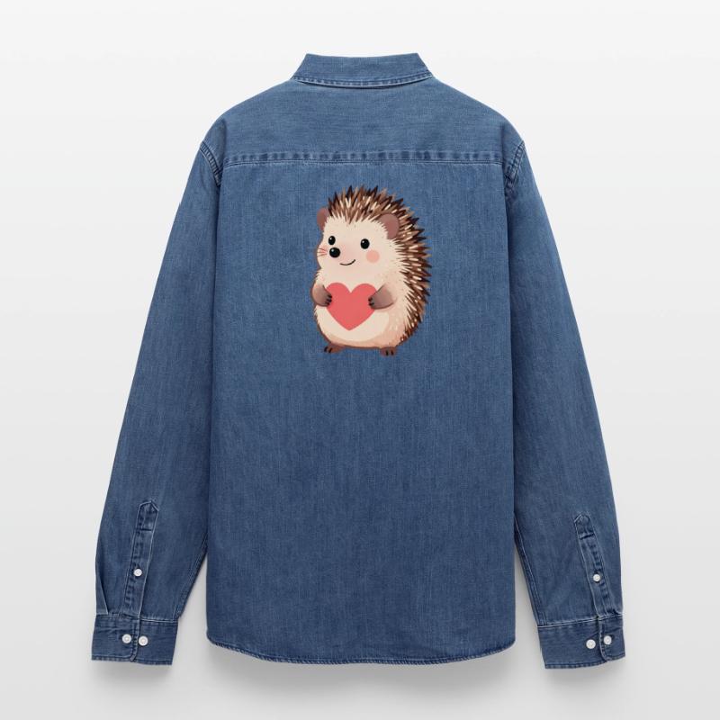 Muttertags Geschenk Mutter Muttertag Geschenkidee  Männer Jeanshemd Organic von Stanley/Stella
