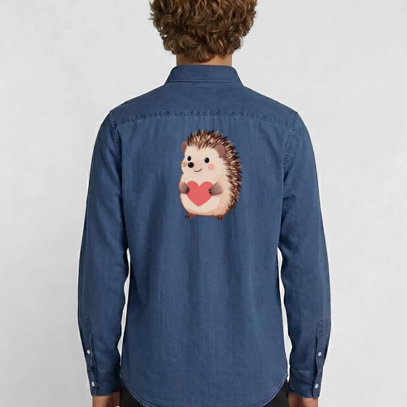Muttertags Geschenk Mutter Muttertag Geschenkidee  Männer Jeanshemd Organic von Stanley/Stella