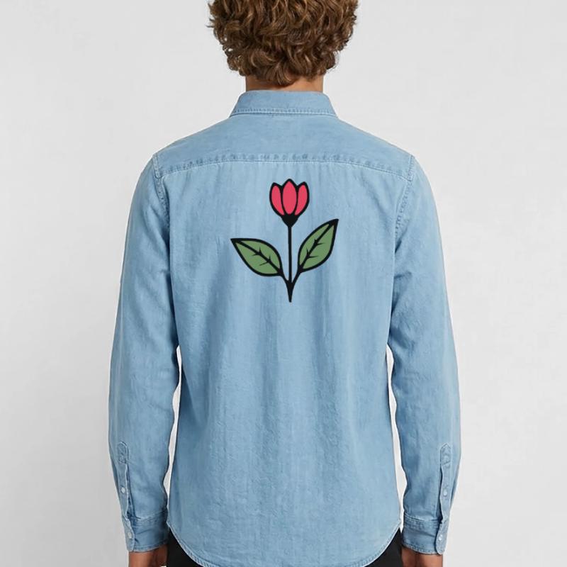 Muttertags Geschenk Mutter Muttertag Geschenkidee  Männer Jeanshemd Organic von Stanley/Stella