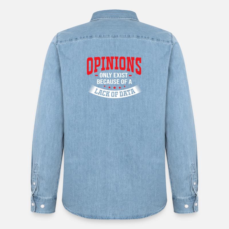 Coder Programmierer GPT - Männer Jeanshemd Organic von Stanley/Stella - verwaschenes Hellblau