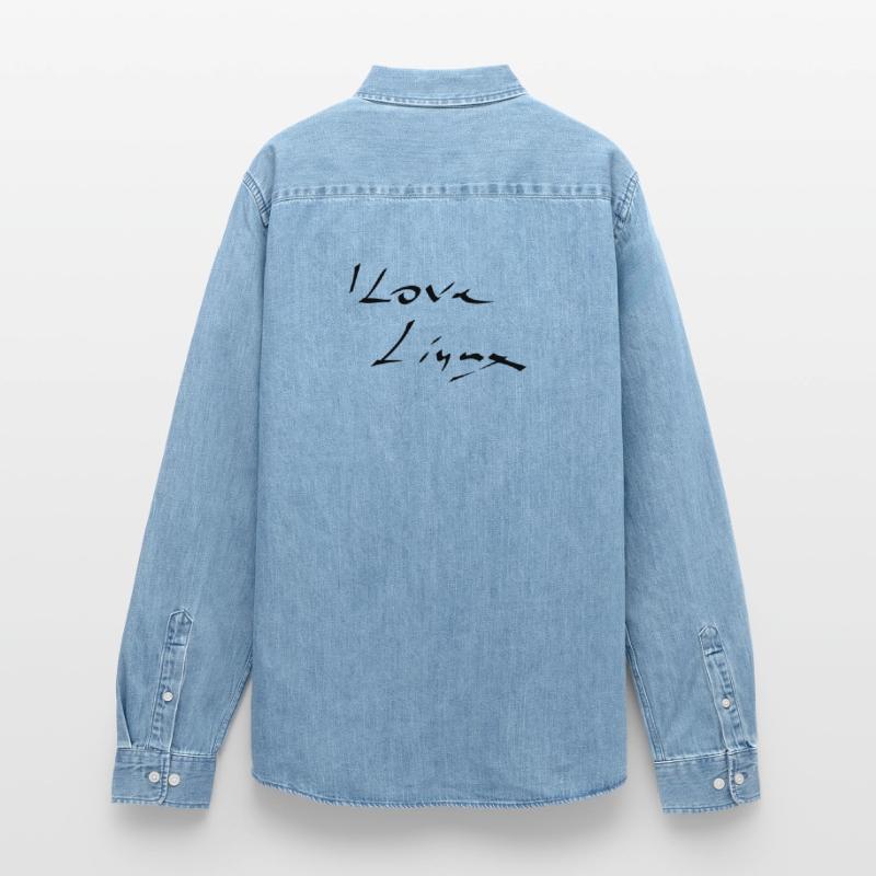 Linux, Software, programmieren Männer Jeanshemd Organic von Stanley/Stella